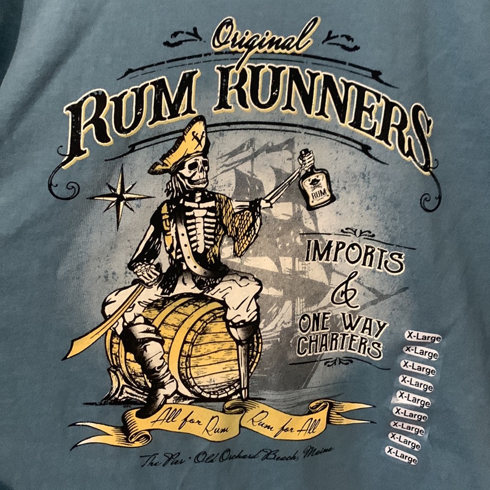 NWT Original Rum Runners Shirt
